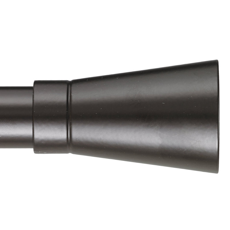 Fredrickson Single Curtain Rod, 72", Maroon