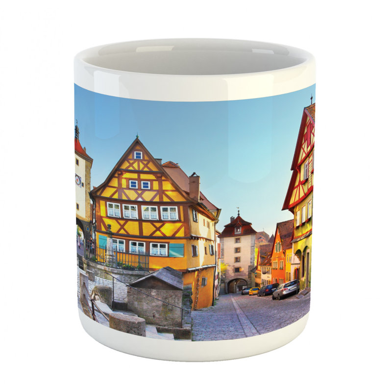 Grande tasse à café allemand