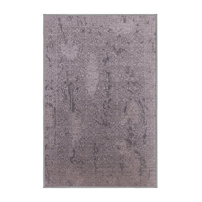 Tapis 100% Mid-Century moderne lavable à la machine 2284