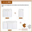Meuble-lavabo 36 po avec lavabo en résine, 2 portes à fermeture douce et 1 armoire latérale, conception à fixation flottante, blanc brillant, contreplaqué