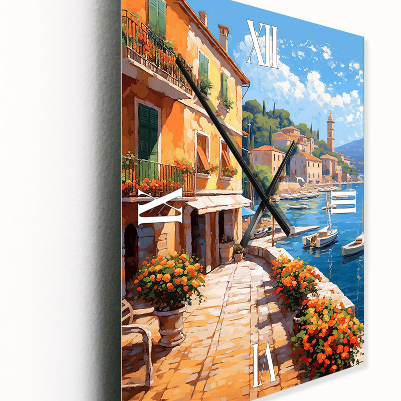 Horloge murale La Dolce, Médium