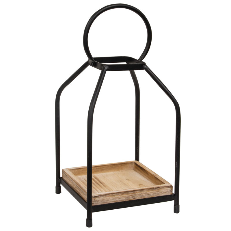 Lanterne de table en métal 10 po H
