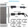 LED Safe Lighting Kit, 12 Inch Linkable Light Bars (6) + Motion Sensor + UL Power Adapter