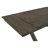 67-95 Inch Extendable Dining Table, Crossed Trestle Base, Rustic Brown