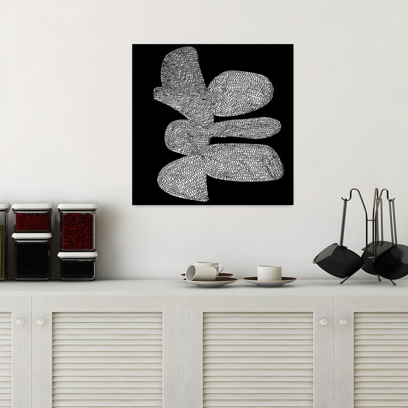 Art contemporain contemporain abstrait, H 18 po x l 18 po