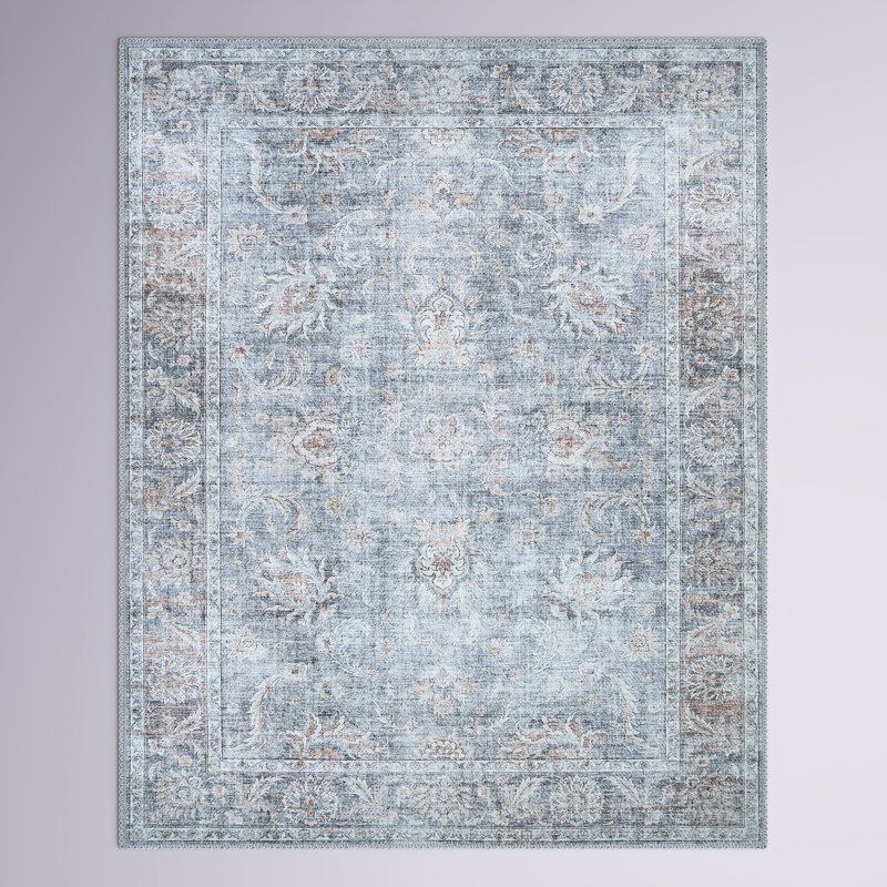 Tapis gris antidérapant Classen, Rectangle 9 pi x 12 pi