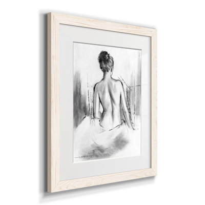 Soft Silhouette VI - Cadre photo, reproduction d'art sur papier