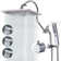 12 Inch All-metal Dual Shower Head with Massage Mode Equipped 