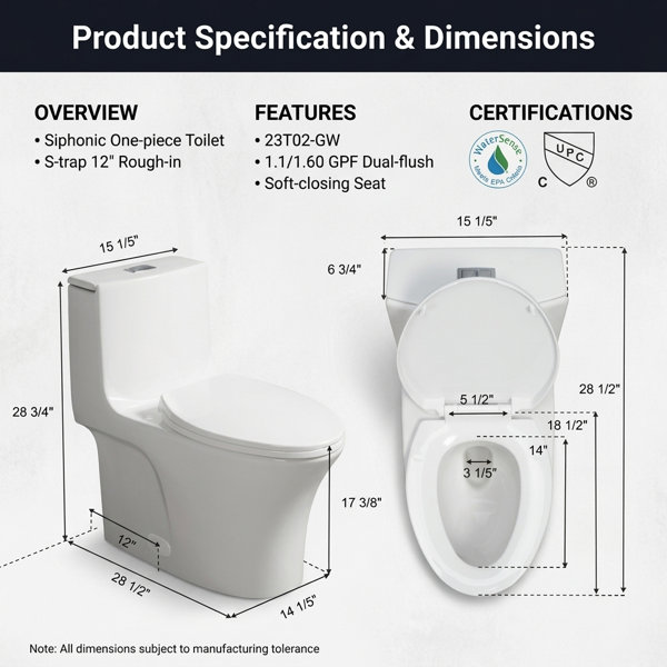 Dimensions du produit