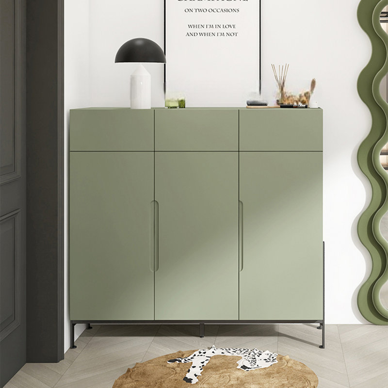 Armoire de rangement pour chaussures 24 paires Minimalist, Vert