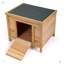 Maison pour chat surélevée avec échelle pour petits animaux