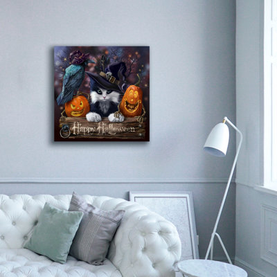 Epic Graffiti 'Little Tricksters'  by Kajenna Art Canvas Wall Art, 37" x 37"