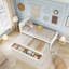 Lit plateforme simple avec lit gigogne et tiroirs-481610568