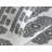 Ambesonne Oriental Bedspread Mandala Pattern White Black-105659251
