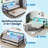 Wrought Studio™ Twin Daybed Adjustable Sofa Bed Frame With Charging Station & Led Lights