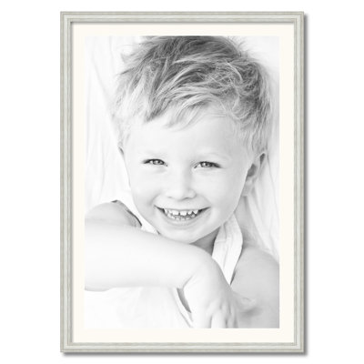 Wood Matte Picture Frame with Mat
