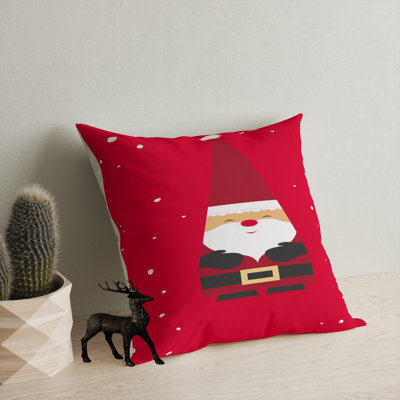 Coussin lavable de qualité supérieure, 17,0 x 17,0 pouces, 50% coton / 50% polyester, rembourrage en silicone, fermeture à glissière dissimulée | Doux, confortable et repassable | Parfait pour la décoration intérieure, le salon et la chambre à cou