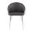 Josie 19.25'' H Faux Leather Upholstered Armchair-287528673-358184672