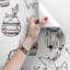 Mikkel 1.52m x 1.04m Matte Mural-1104273018