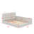 Queen Size Upholstered Platform Bed With Reading Lights-1185110378
