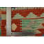 Tapis unique vert de 6 pi 7 po x 9 pi 10 po