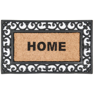 Maison 18 po x 30 po tapis de porte extérieur antidérapant