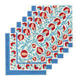 Cotton Floral Square Napkin