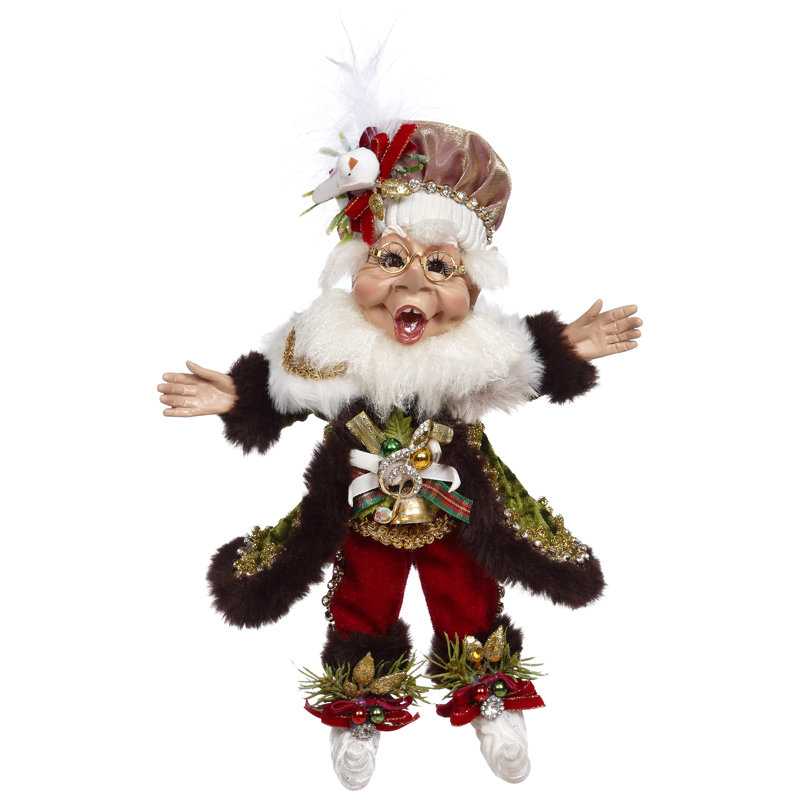 Christmas Dove Elf Figurine