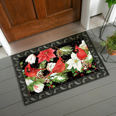 Tapis de visite joyeux Cardinal Winter visite Sassafras