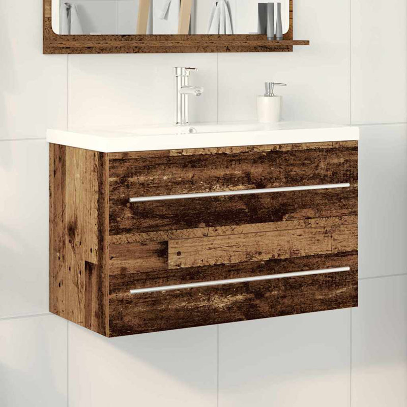 80mm Single Bathroom Vanity with Basin