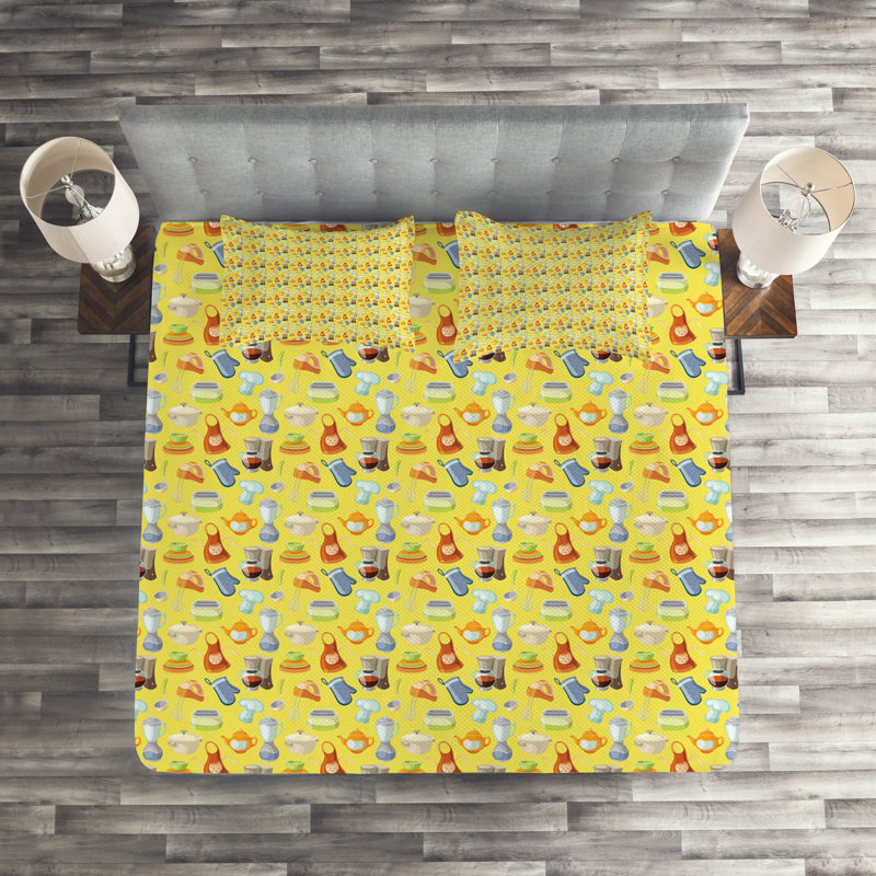 Farmhouse / Country Polyester Coverlet