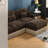 Deep Seat Sofas, 100 Inch Chenille Leopard Modern L Shape For Home