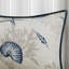 Édredon très grand bleu en coton - Motif assorti avec bourre pour détails décoratifs et détails de broderie