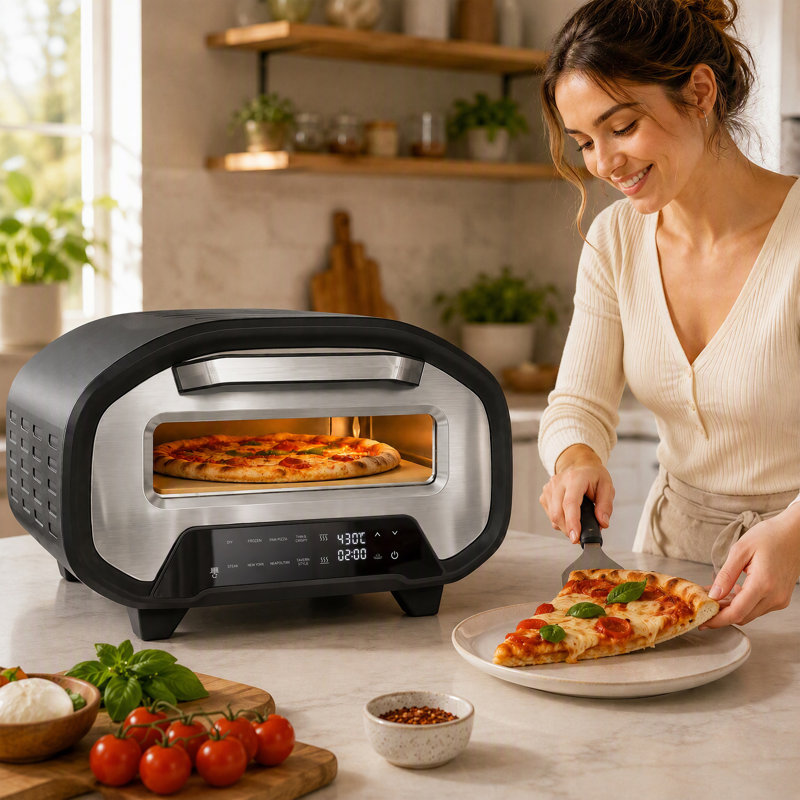 HOMCOM Countertop Electric Pizza Oven