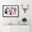 Pink Carnation Flower - Picture Frame Painting Print-56851836-56851837
