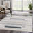 Zoila DEC100A Neutral Lined Area Rug-69295598