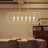 6 - Light Brass Gold Chandelier Linear Chandelier Rectangle Chandelier for Dining Room