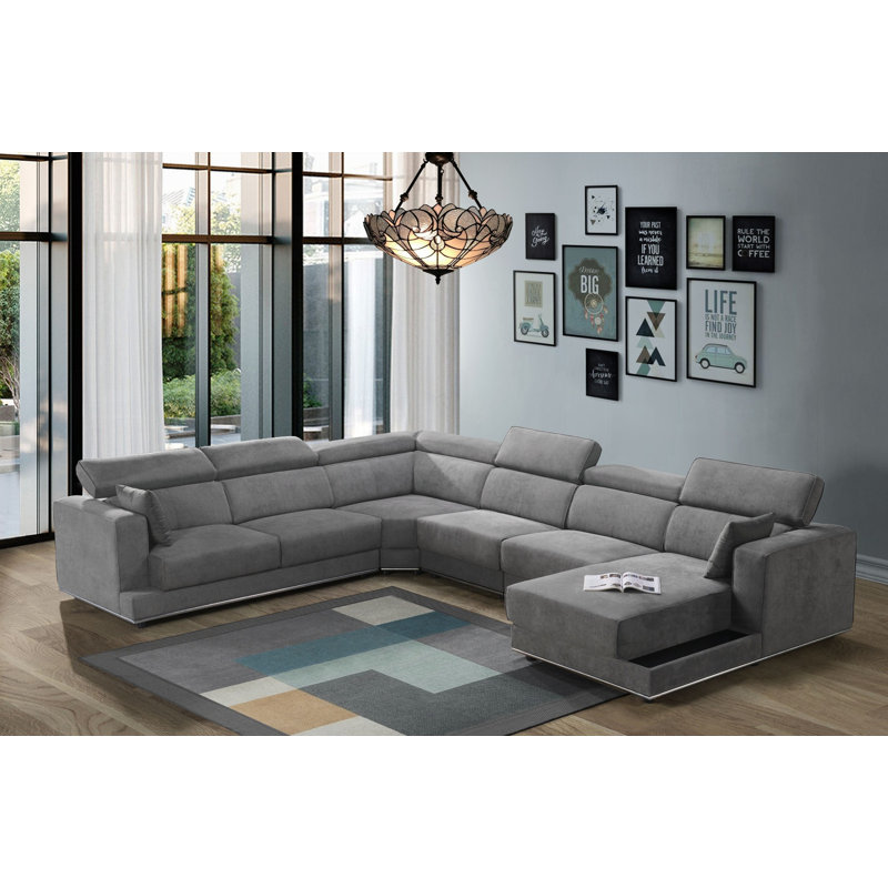 Alwin Modular Left-Facing Sofa With Configurable Seating