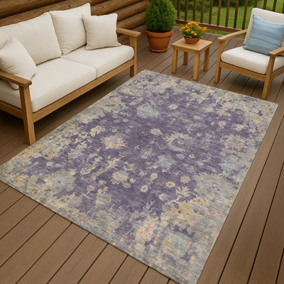 Tapis intérieur / extérieur lavable à la machine Matsuda ACN2302 Global