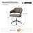Honor Modern Industrial Simple Assembly Swivel Office Chair With Faux Leather And Tilt-625085682