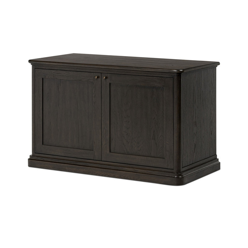Dumont 2-Door Accent Cabinet, Black