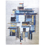 One-of-a-Kind 9' X 12' Flatweave Area Rug