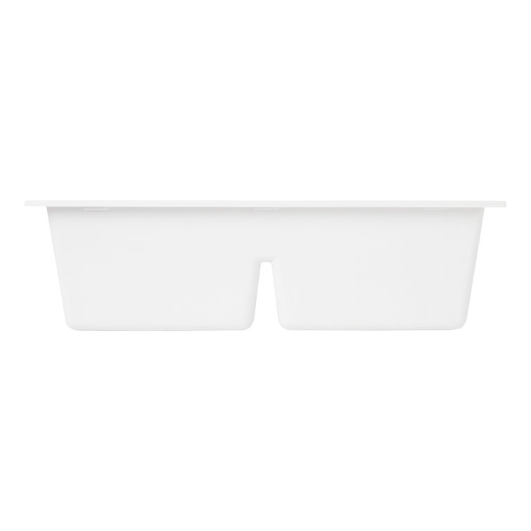 Algren 33" L Double Basin Drop-In Kitchen Sink