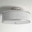 Berthine 3-Light Semi Flush Mount-849874865