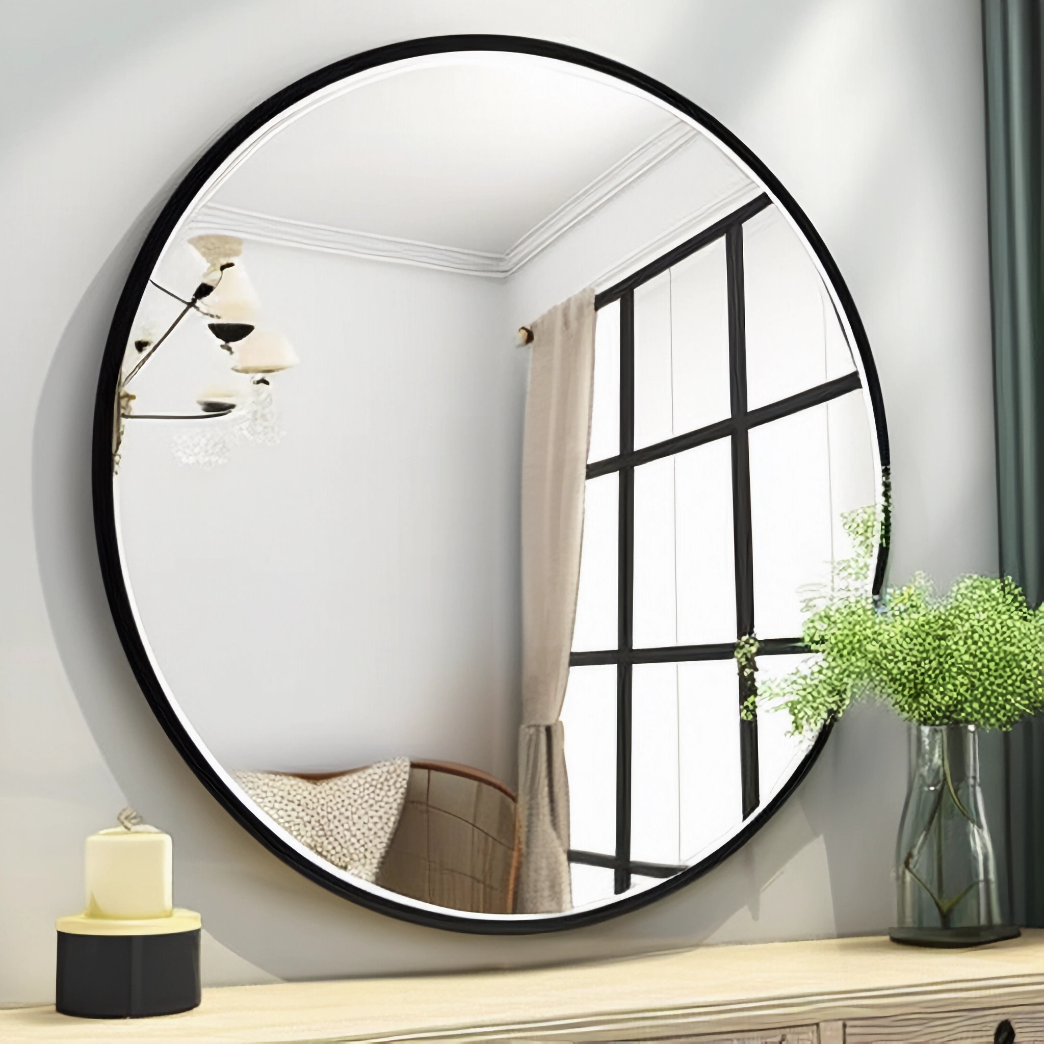 Everly Quinn Wiman Metal Flat Mirror & Reviews - Wayfair Canada