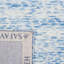 Tapis bleu en laine tissé à plat à la main Nasir-17990017