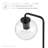Modway Silo Glass Globe Glass and Metal Table Lamp-1943383923