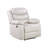 Eilbra Beige Synthetic Leather Power Motion Recliner-167687759