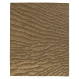Dunes Wool Abstract Area Rug in Beige/Brown