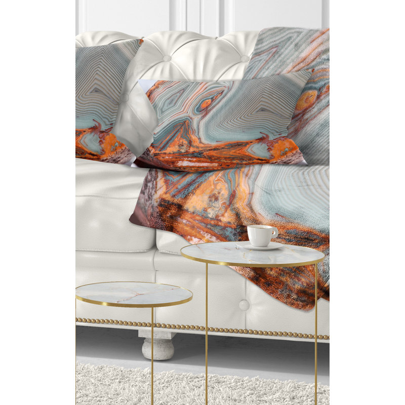 Coussin lombaire en agate